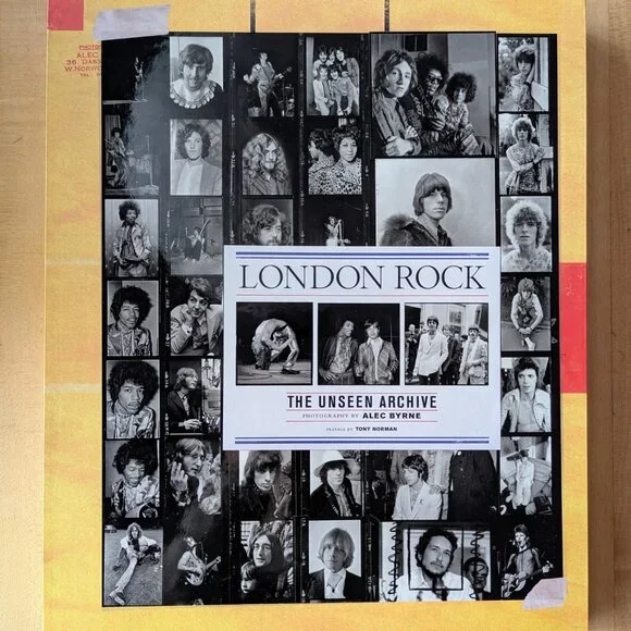 LONDON ROCK: THE UNSEEN ARCHIVE - SIGNED by AUTHOR / PHOTOGRAPHER ALEC BYRNE - Picture 8 of 16